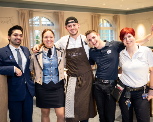 Teamwork in the Europa-Park themed hotels