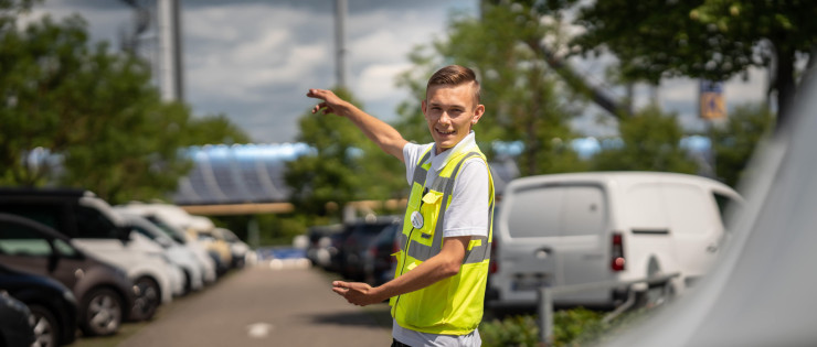 Mitarbeiter Parkplatz Europa-Park
