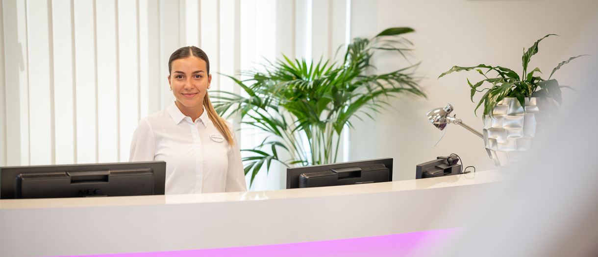 Frontdesk der Talent academy Frontdesk der Talent academy